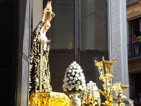 semana santa malaga. Virgen de Viñeros de Málaga a
