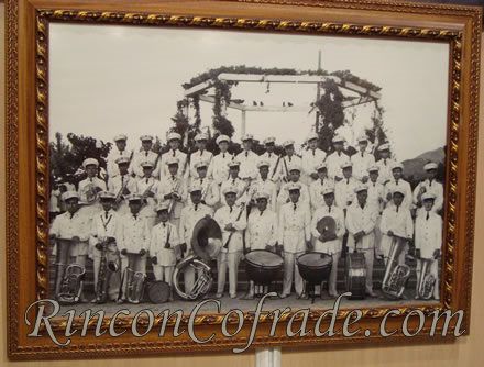 Foto de la Banda de Música de Torredonjimeno hace algunas décadas
