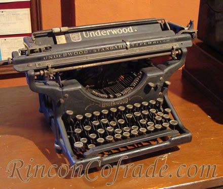 Máquina de escribir - Underwood