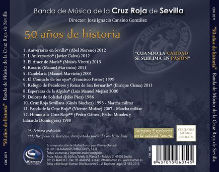 Banda de Música de la Cruz Roja de Sevilla - 50 años de historia