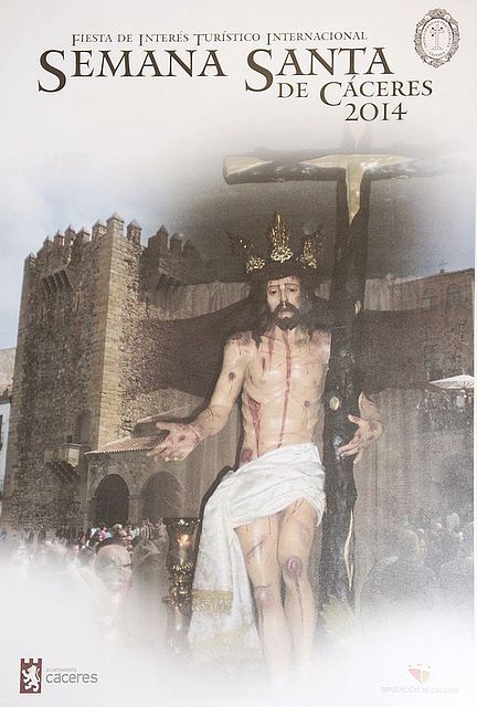 Cartel Semana Santa de  Cáceres 2014